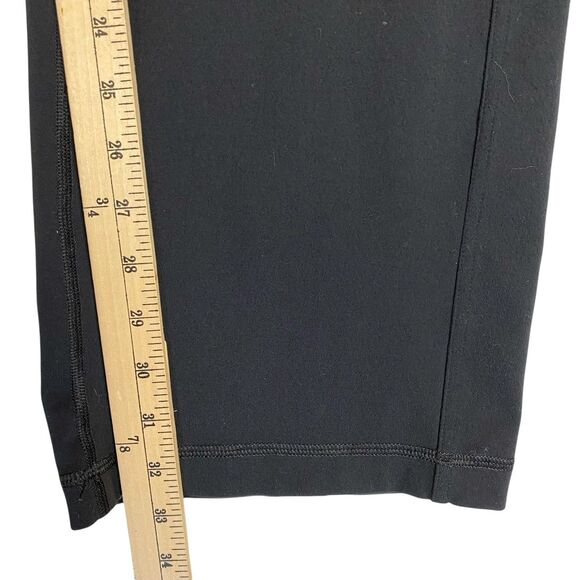 Lululemon Wide Leg Pants Women S Black Yoga Lounge Studio Relaxed Fit Drawstring - Picture 9 of 11